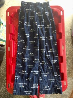 Boys NFL Team Apparel Seattle Seahawks Youth Hoodie - Navy small ch 8